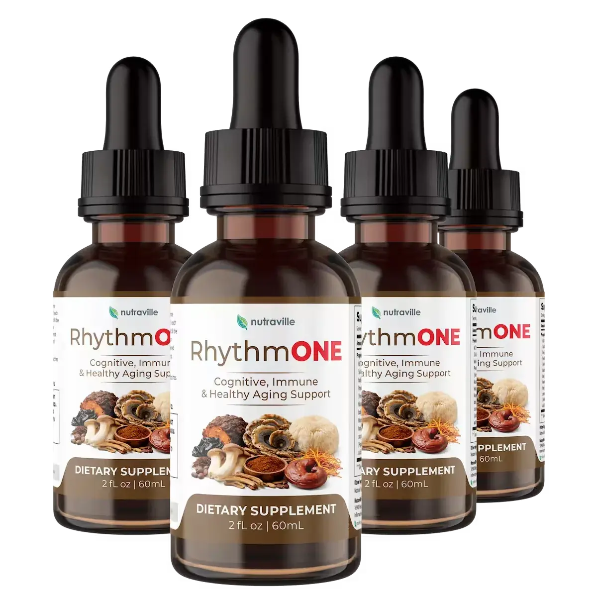RhythmONE bottle - cognitive health nootropic supplement